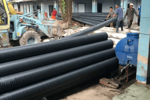 Ống nhựa gân xoắn HDPE 2 vách - ống Nhựa Solmax - Công Ty Cổ Phần Châu Giang Plastic